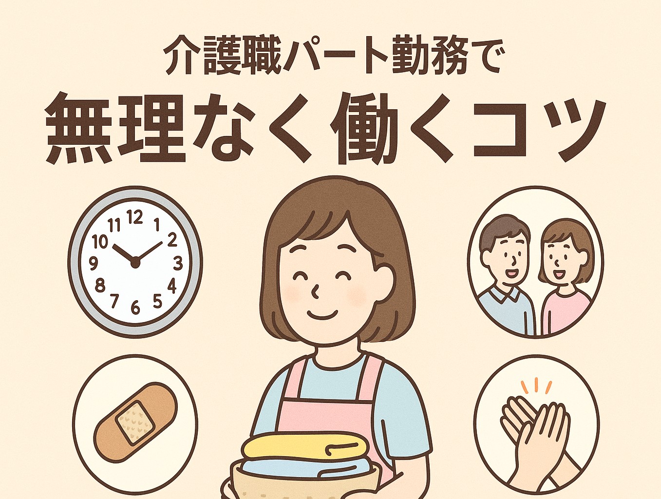 介護職パート無理なく働くコツ